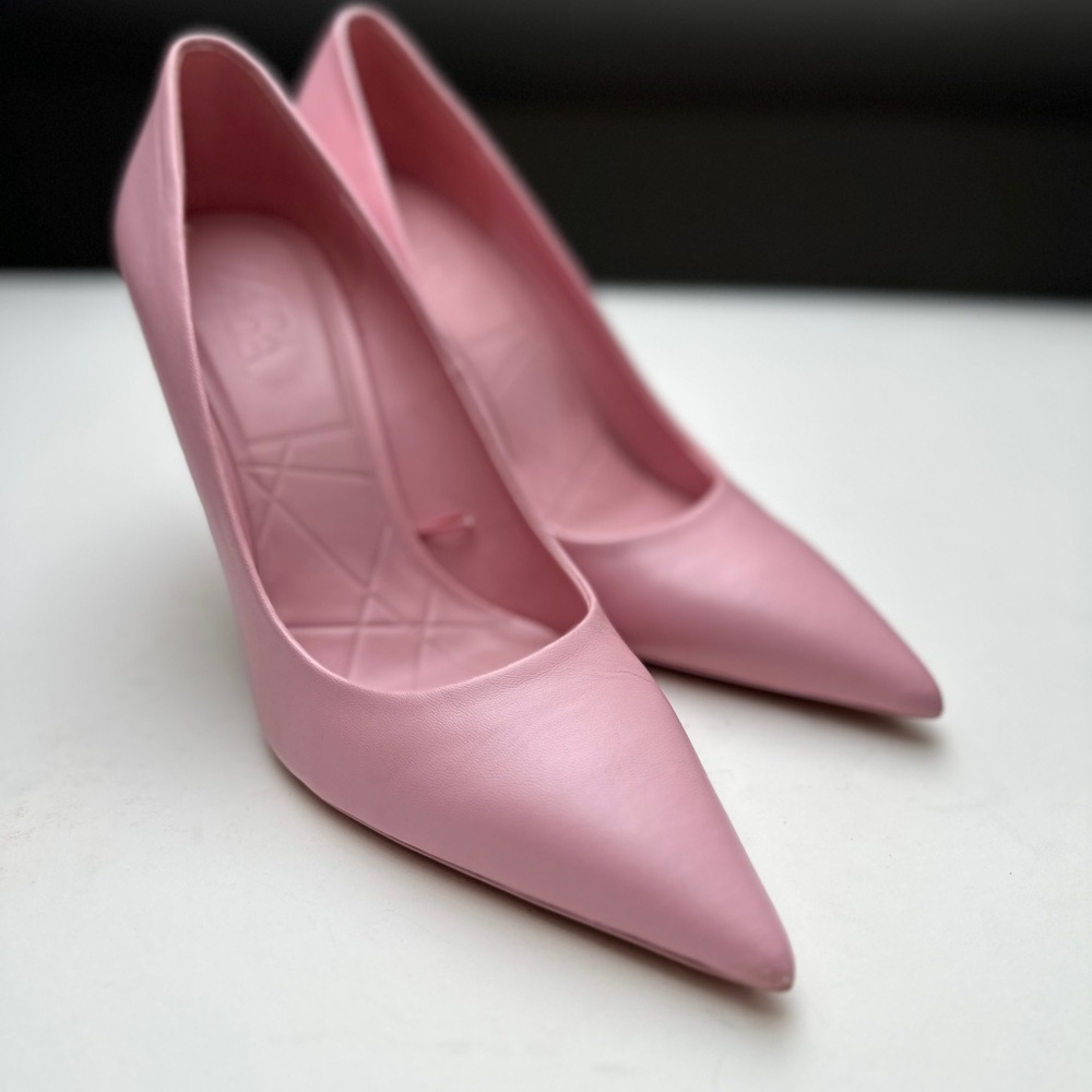 Zara Pink Heels with Pointed Toe pumps EU 41